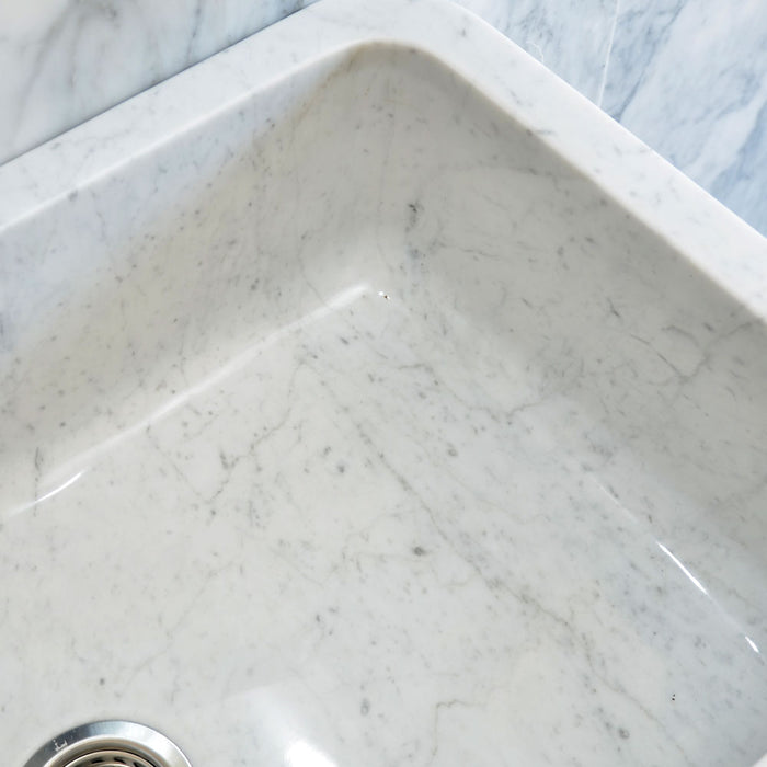 CARRERA WHITE FARMHOUSE SINK