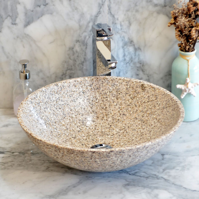DUSTY BEIGE VESSEL SINK