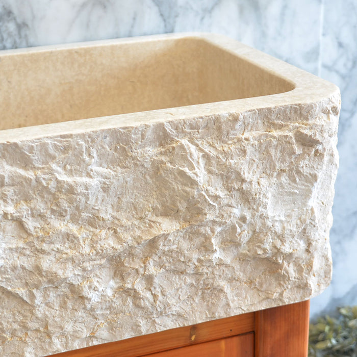 GALALA BEIGE FARMHOUSE SINK